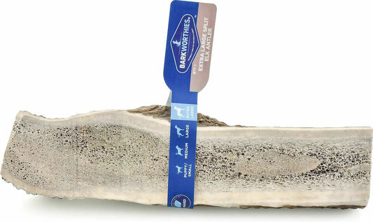 Split Elk Antler Dog Chew - Natural Long-Lasting Dental Treat