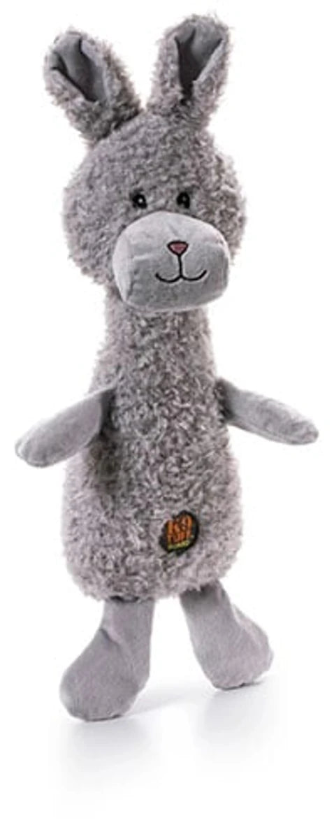 Outward Hound Scruffles Bunny - Small Plush Squeaky Dog Toy with K9 Tuff Guard - Pets Perfect