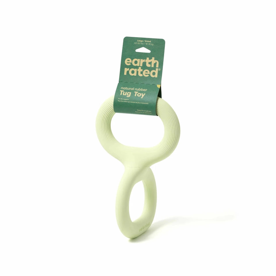 Earth Rated Rubber Tug Dog Toy - Pets Perfect