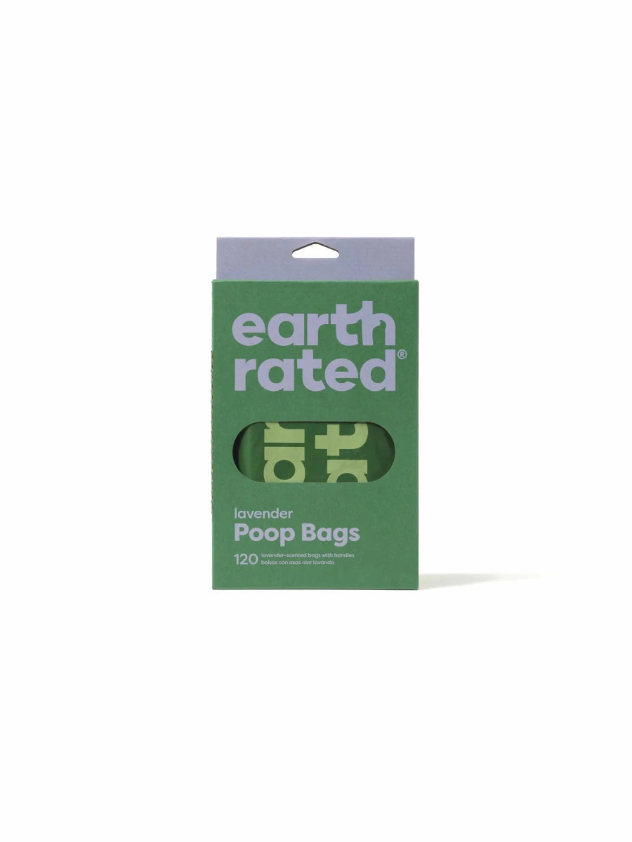Earth Rated Lavender Easy-Tie Poop Bags 120 ct - Pets Perfect
