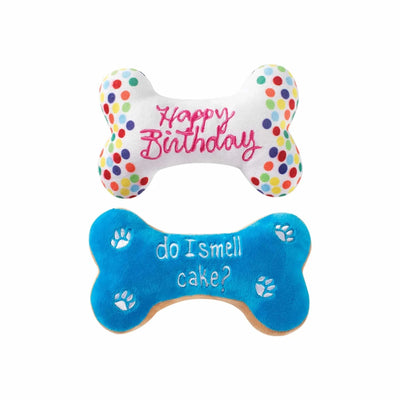 PetShop by Fringe Studio Birthday Bone Cookies Plush Dog Toy - Pets Perfect
