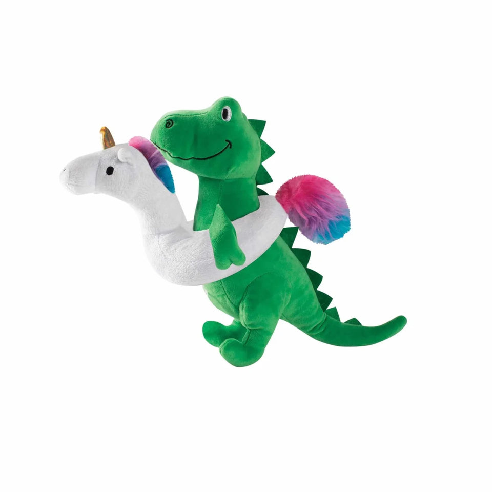 PetShop by Fringe Studio Summa Time Rex Plush Dog Toy - Pets Perfect