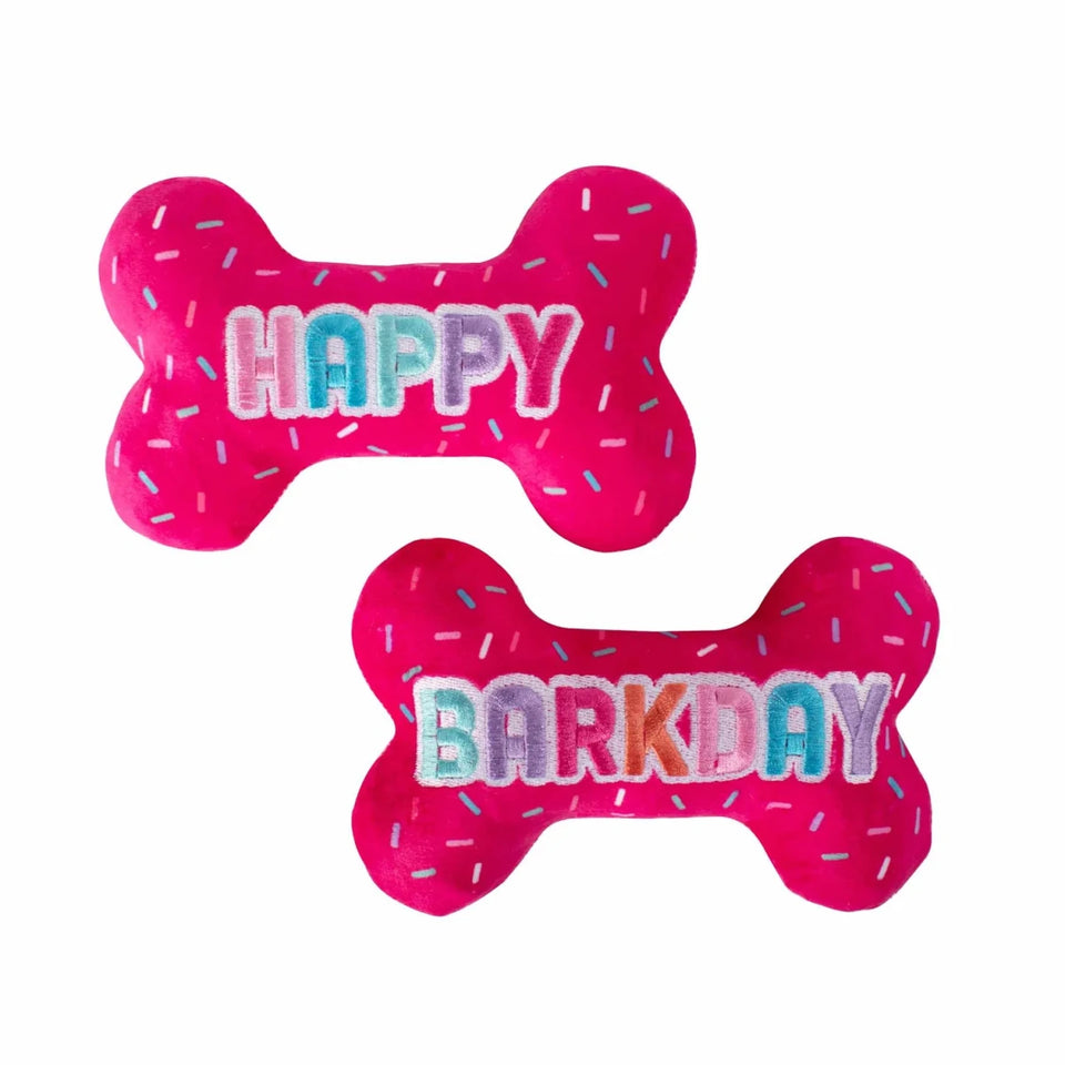 PetShop by Fringe Studio It's My Barkday Plush Dog Toy - Pets Perfect