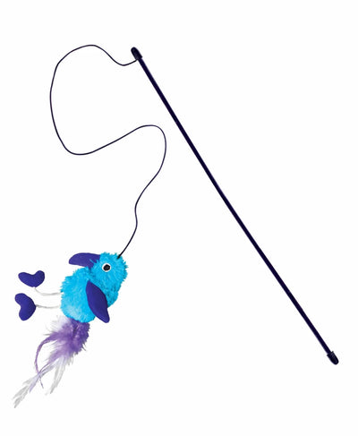 KONG Teaser Feather Assorted Cat Toy - Pets Perfect