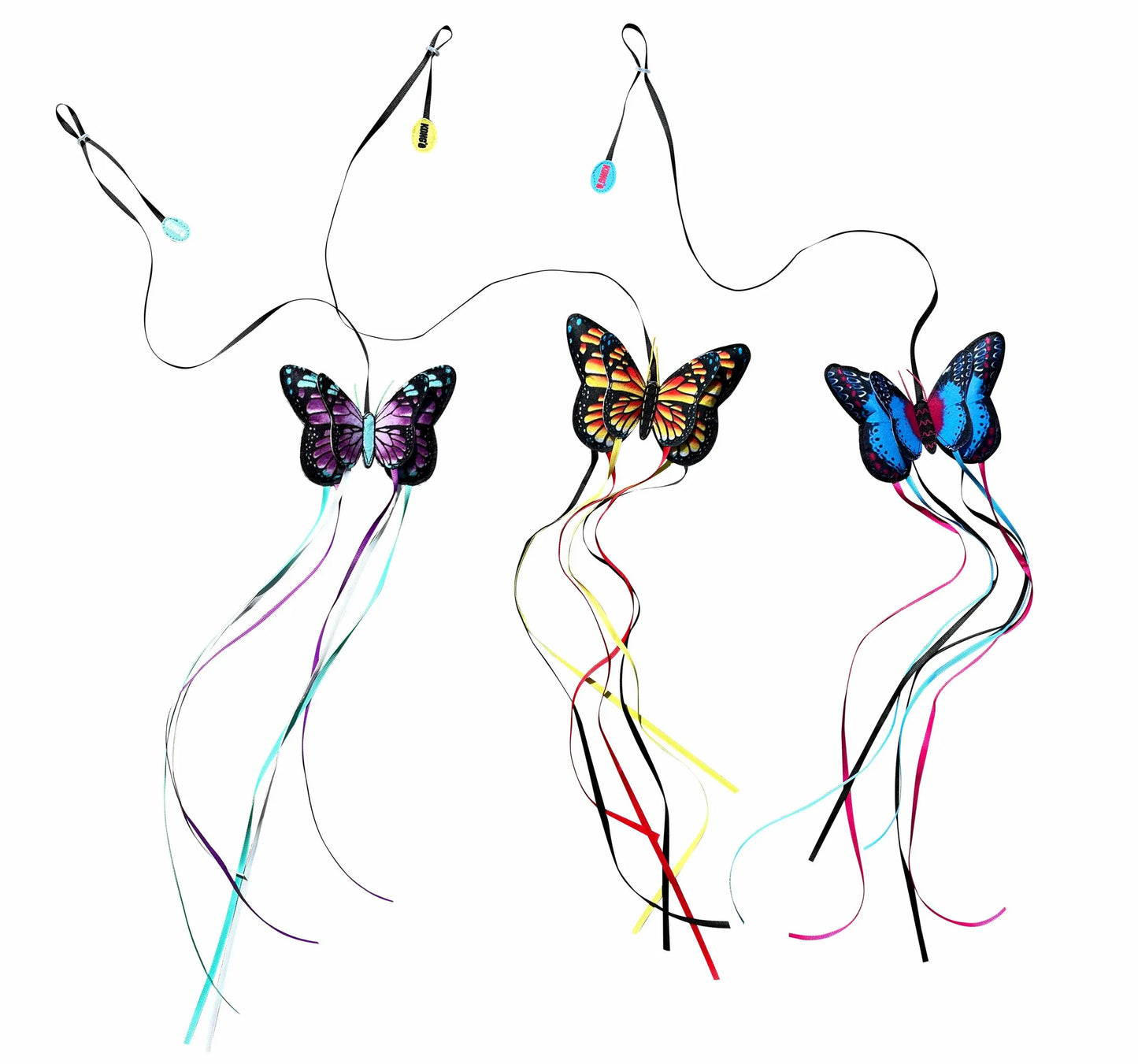 KONG(R) Teaser Butterfly Assorted Cat Toy - Pets Perfect