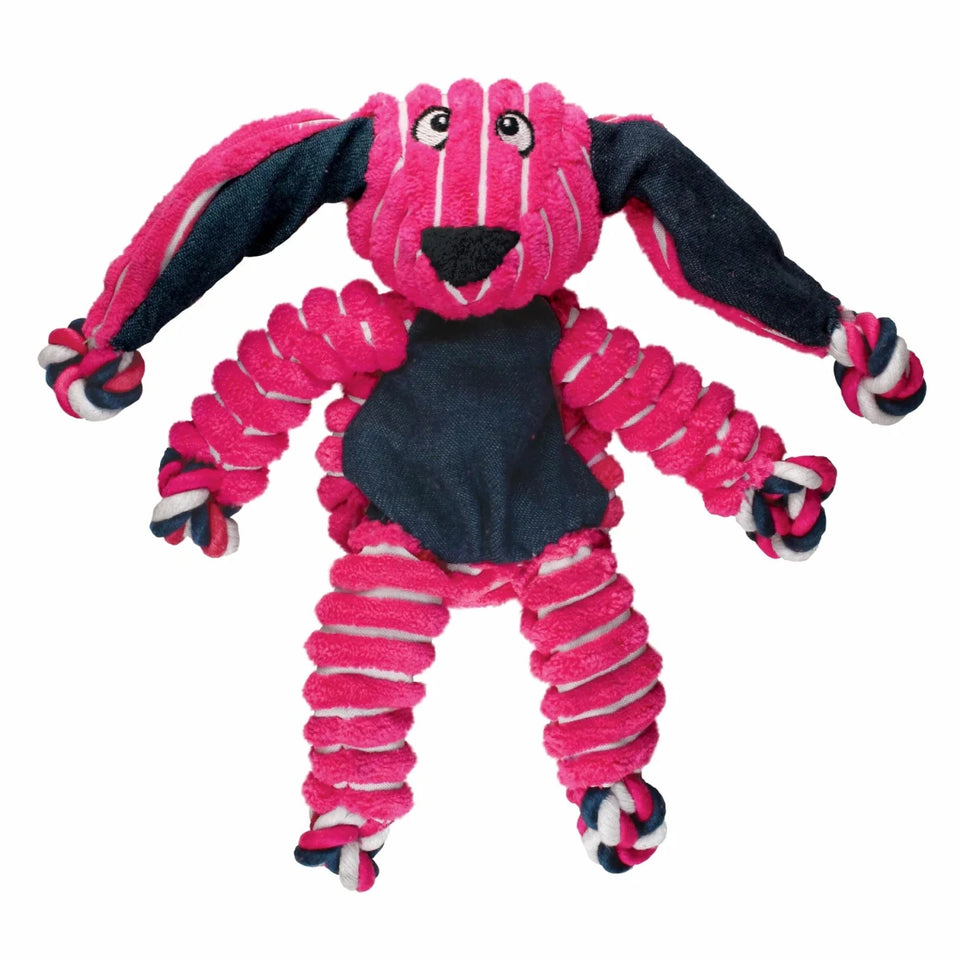 KONG Floppy Knots Bunny Dog Rope Dog Toy - Pets Perfect