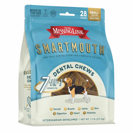 Dog Dental Chews – Natural Plaque & Tartar Control for Fresh Breath