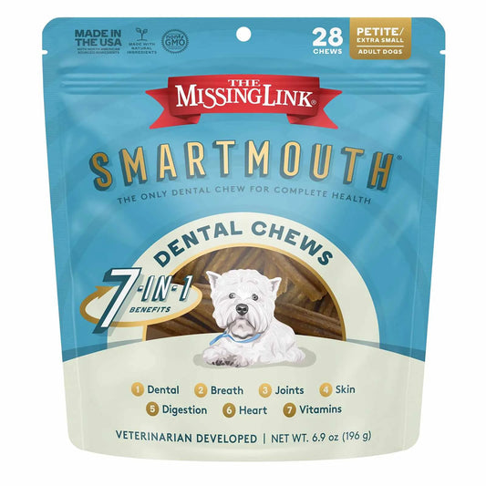 Dog Dental Chews – Natural Plaque & Tartar Control for Fresh Breath