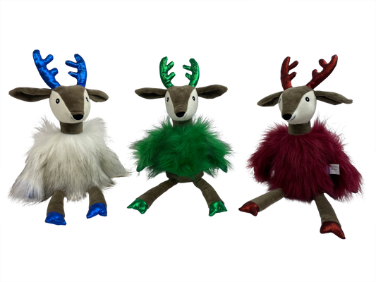 Multipet Holiday Dapper Deer 17" - Pets Perfect