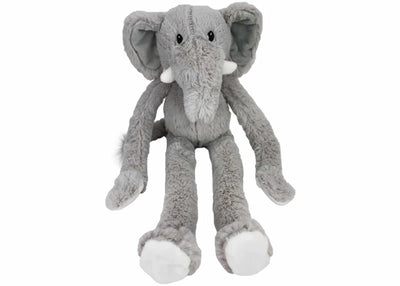 Multipet Swingin' Safari Elephant Plush Dog Toy 19" - Pets Perfect