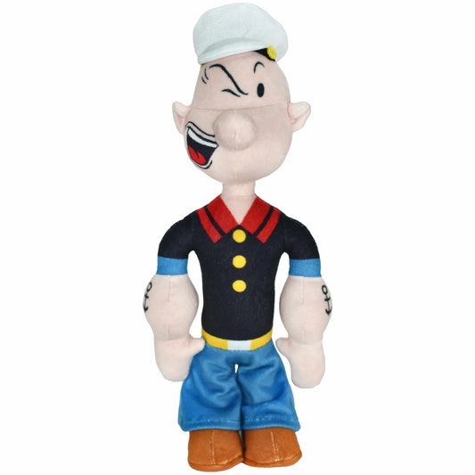 Multipet Popeye - 11" Classic Character Plush Squeaky Dog Toy