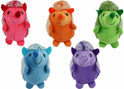 Multipet Hedgehogs Plush Dog Toy Assorted 8" - Pets Perfect