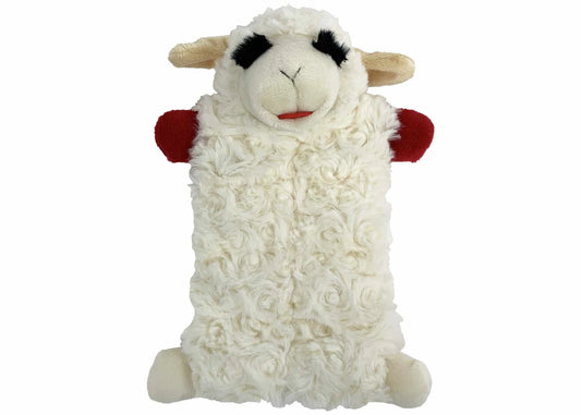Multipet Lamb Chop Squeaker Mat Plush Dog Toy 9" - Pets Perfect