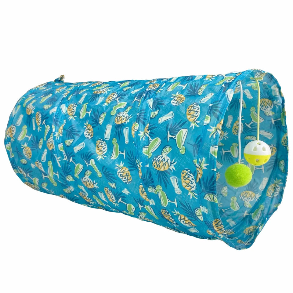 Multipet Margaritaville Cat Tunnel 35" - Pets Perfect