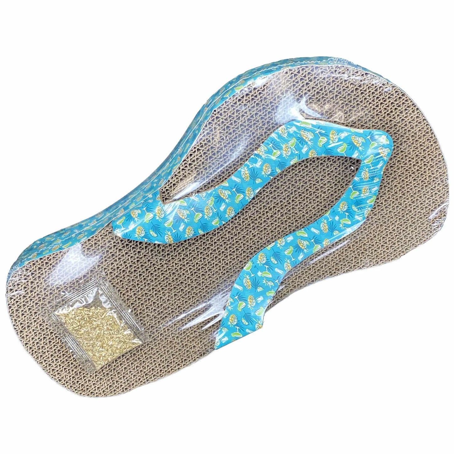 Multipet Margaritaville(R) Flip Flop Cat Scratcher 16" - Pets Perfect