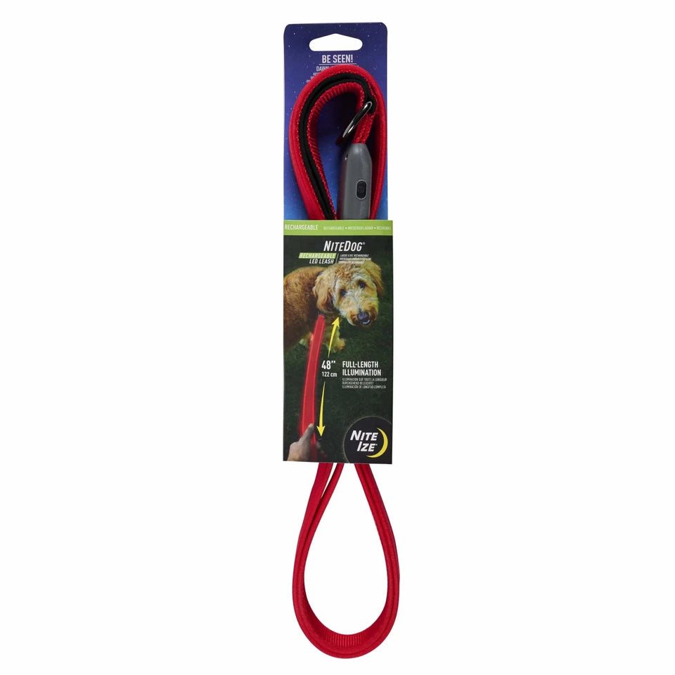 Nite Ize NiteDog Rechargeable LED Dog Leash - Pets Perfect