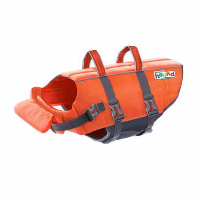 Outward Hound Granby Splash Dog Life Jacket - Orange, X-Small-Large - Pets Perfect