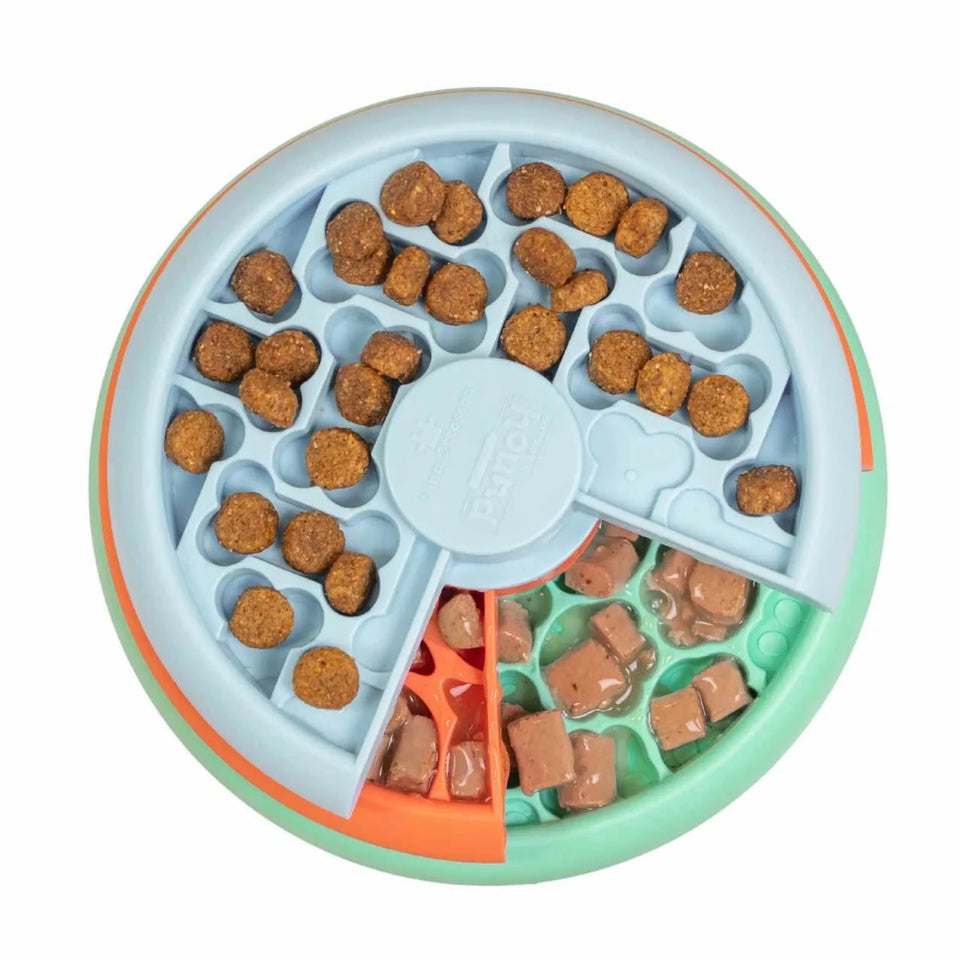 Nina Ottosson Puppy Lickin' Layers Interactive Treat Dog Puzzle Dog Toy Multicolor - Pets Perfect