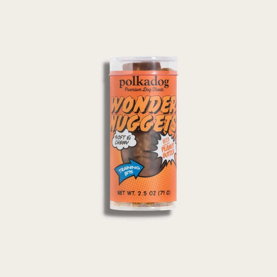 Polkadog Wonder Nuggets Training Bits Peanut Butter Soft & Chewy Dog Treats - Pets Perfect