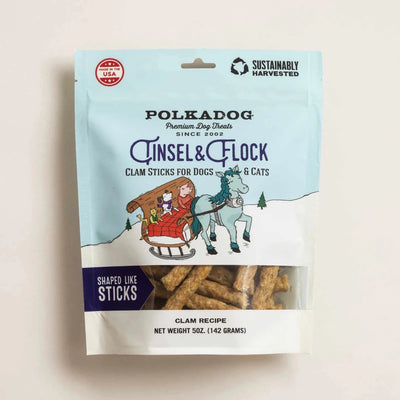 Polkadog Chicken Cranberry Dog Treats - Natural Baked Holiday Biscuits - Pets Perfect