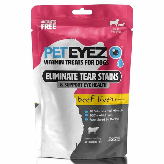 Pet Eyez Vitamin Treats - Beef Liver Formula (1oz)