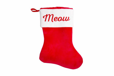 Pearhead Meow Christmas Stocking - Pets Perfect