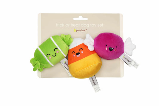 Pearhead Trick Or Treat Dog Toy Set - Pets Perfect