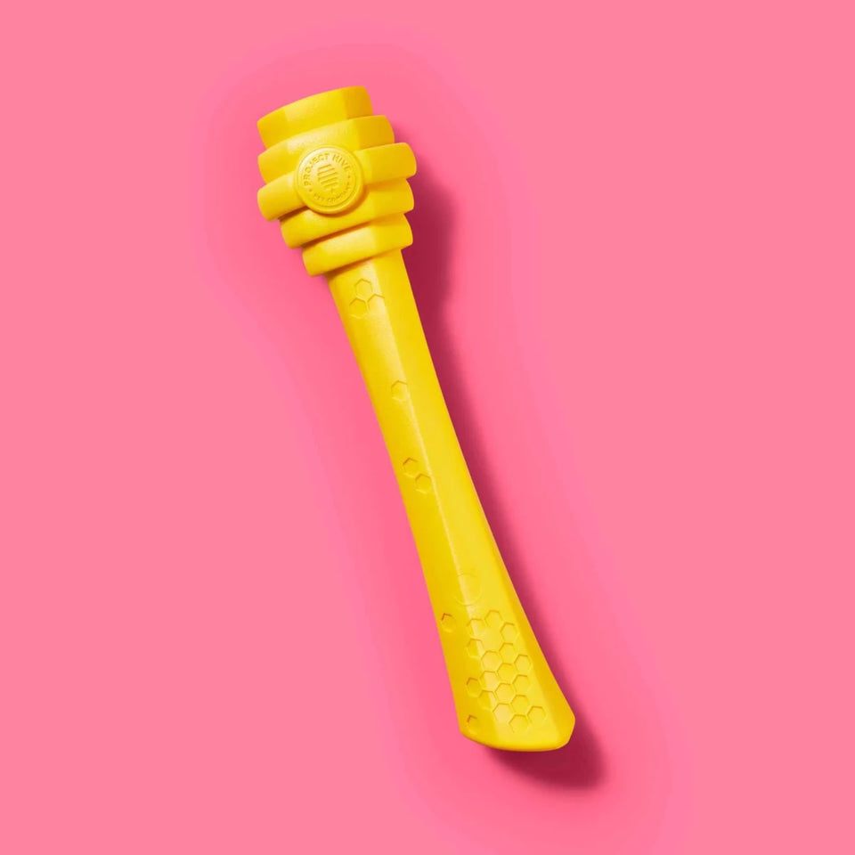 Project Hive Fetch Stick Yellow - Pets Perfect