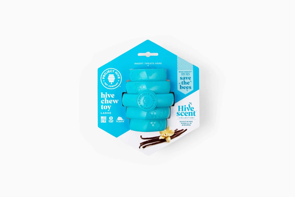 Project Hive Soothing Vanilla Scent Hive Chew Dog Toy - Pets Perfect