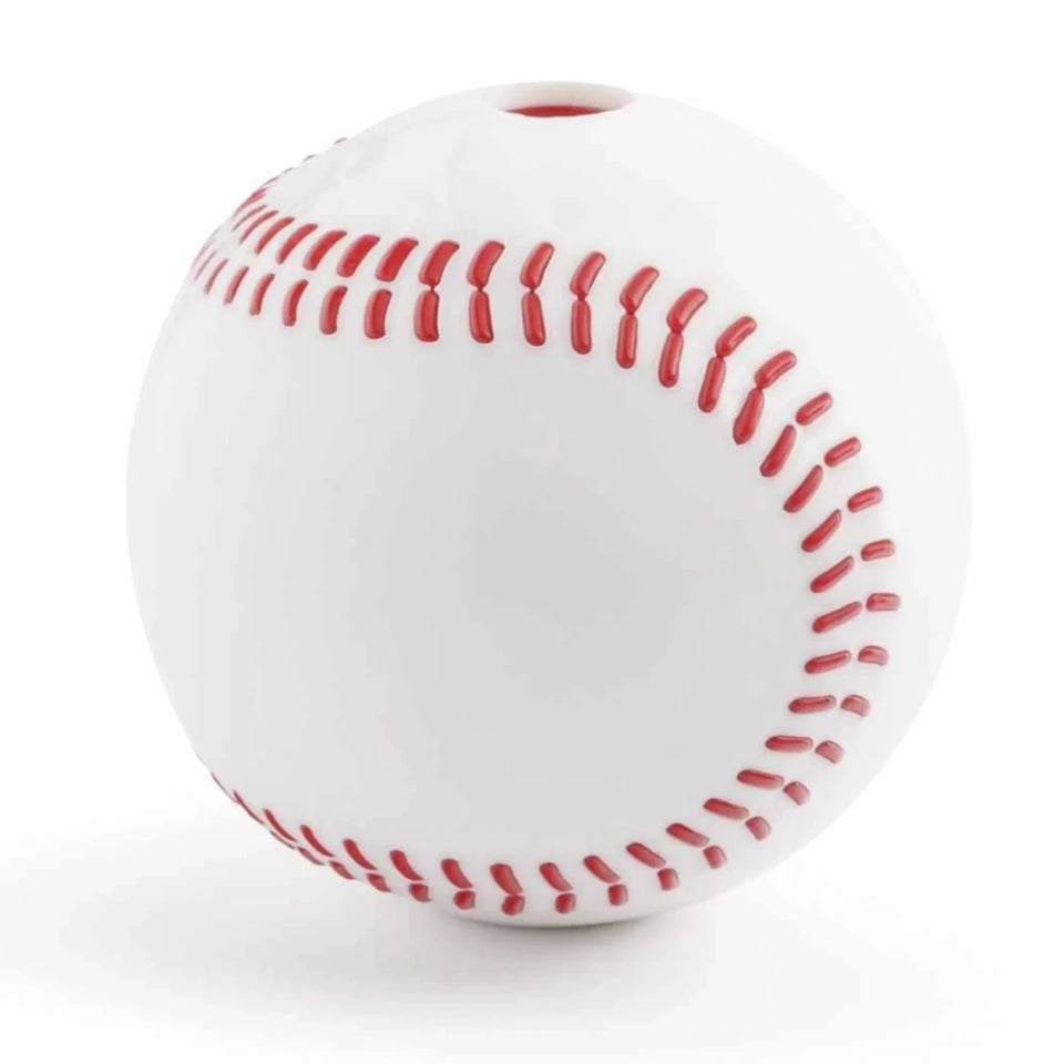 Planet Dog Orbee-Tuff Baseball Treat-Dispensing Dog Chew Toy White - Pets Perfect
