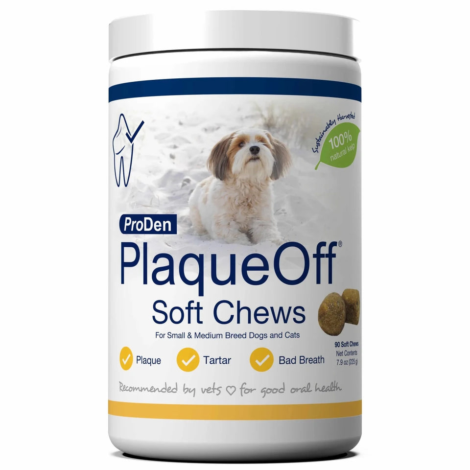 PlaqueOff Soft Dog Chews Small/Medium Breed - Pets Perfect