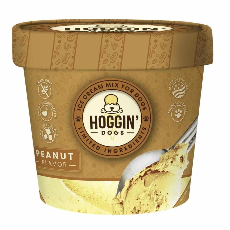 Puppy Cake Hoggin Dogs Ice Cream Mix Cup Peanut Cup Small 2.32 oz - Pets Perfect