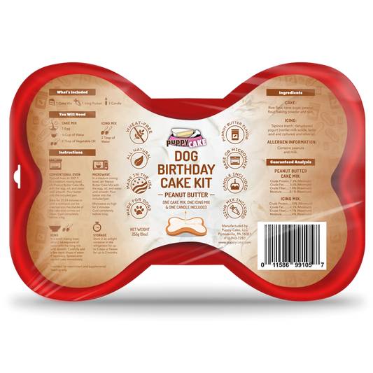 Puppy Cake Dog Birthday Cake Kit - Pets Perfect