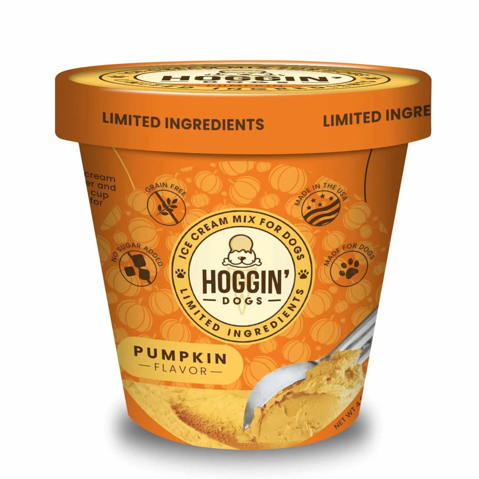 Puppy Cake Hoggin' Dogs Ice Cream Mix Pumpkin 4.65 oz - Pets Perfect