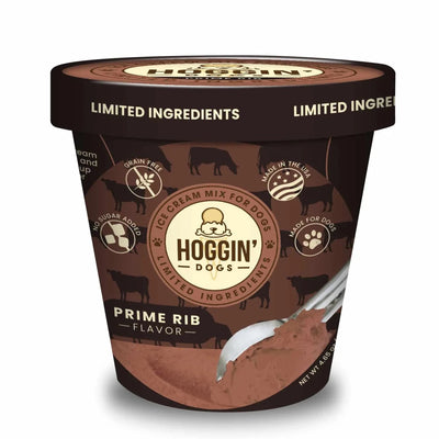 Puppy Cake Hoggin' Dogs Ice Cream Mix Prime Rib 4.65 oz - Pets Perfect