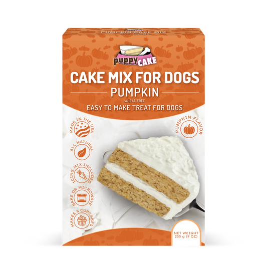 Puppy Cake Mix Pumpkin Cake 9oz - Pets Perfect