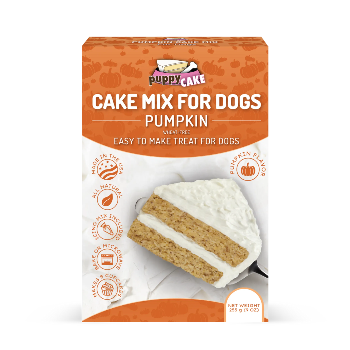 Puppy Cake Mix Pumpkin Cake 9oz - Pets Perfect
