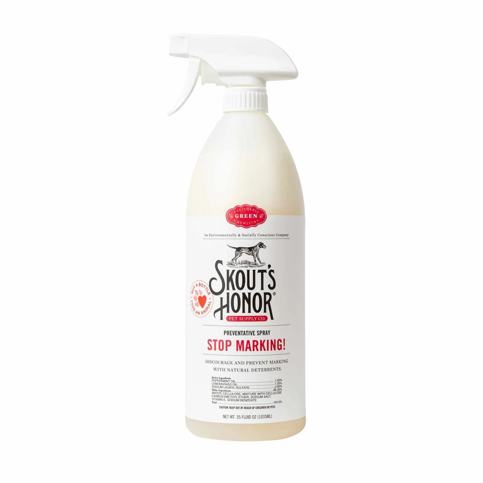 Skout's Honor Stop Marking! Preventative Spray 35 oz - Pets Perfect