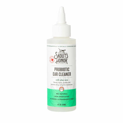 Skout's Honor Cat Probiotic Ear Cleaner 4 oz - Pets Perfect
