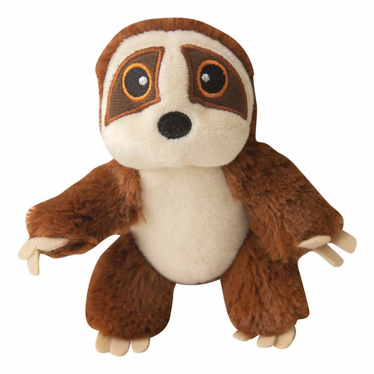 SnugArooz Baby Sasha the Sloth 5" - Eco-Friendly Plush Toy with Squeaker & Crinkle
