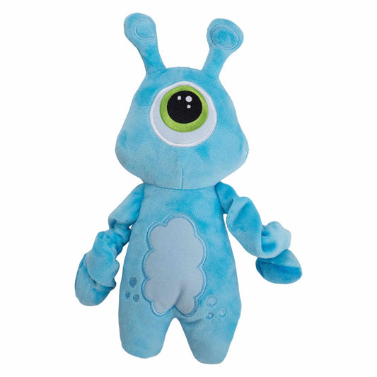 SnugArooz Luna the Alien 11" - Eco-Friendly Plush Toy with Squeaker & Crinkle