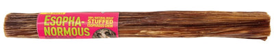 Etta Says! Esopha-normous Bully Stuffed Esophagus Dog Chew 10 in 18 ct - Pets Perfect