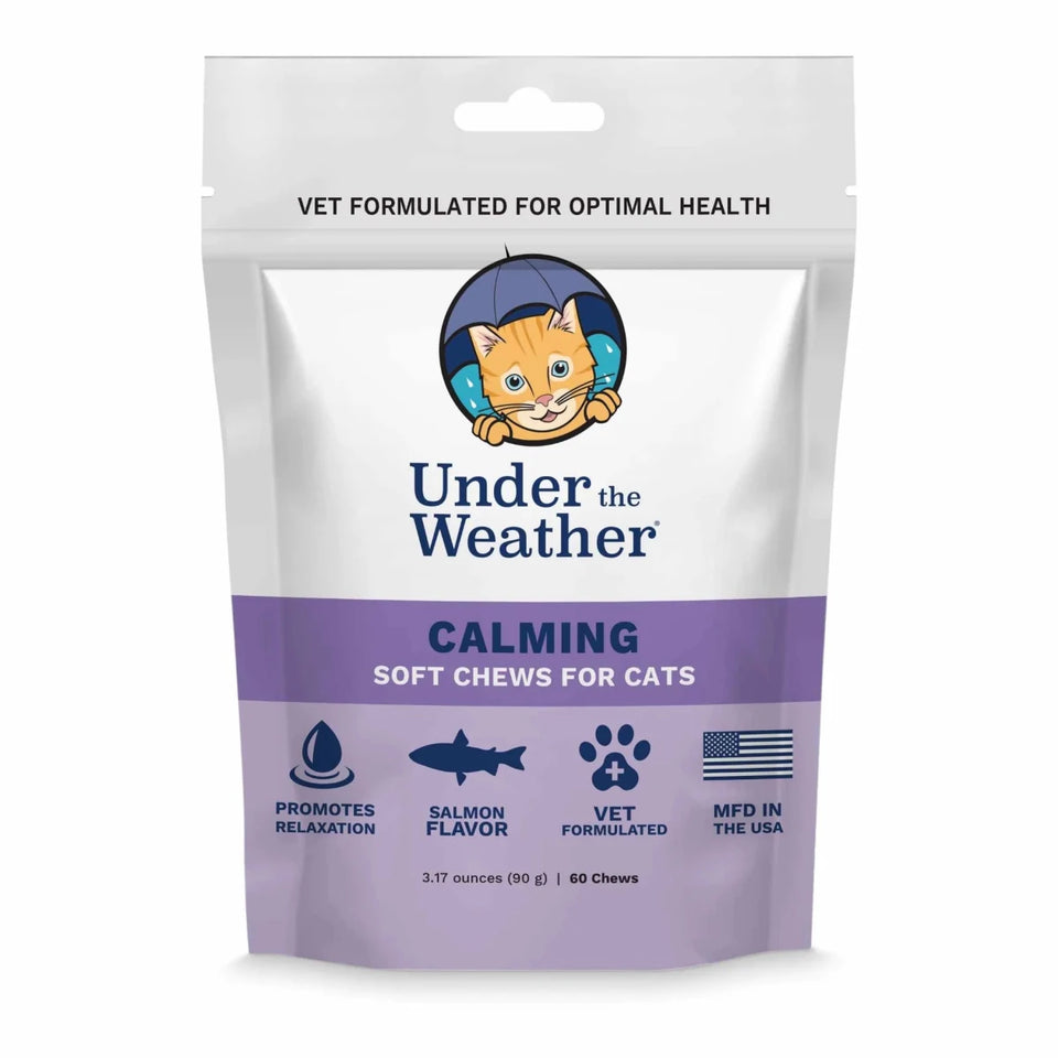 Under the Weather Cat Calming Chews 60 ct - Pets Perfect