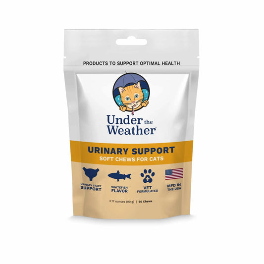 Under the Weather Cat Urinary Support Chews 60 ct. - Pets Perfect