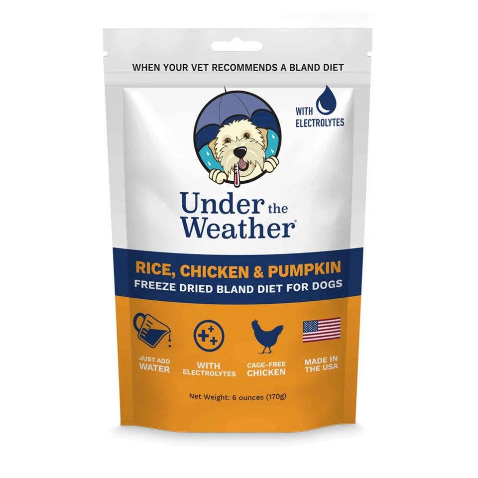 Under the Weather Bland Diet - Chicken, Rice & Pumpkin with Electrolytes - Pets Perfect
