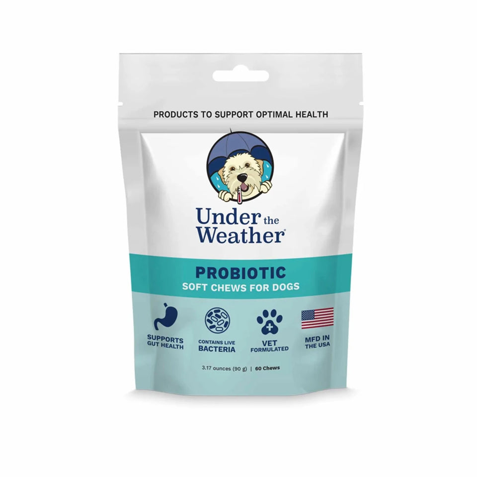 Under the Weather Probiotic Soft Dog Chews for Dogs - Pets Perfect