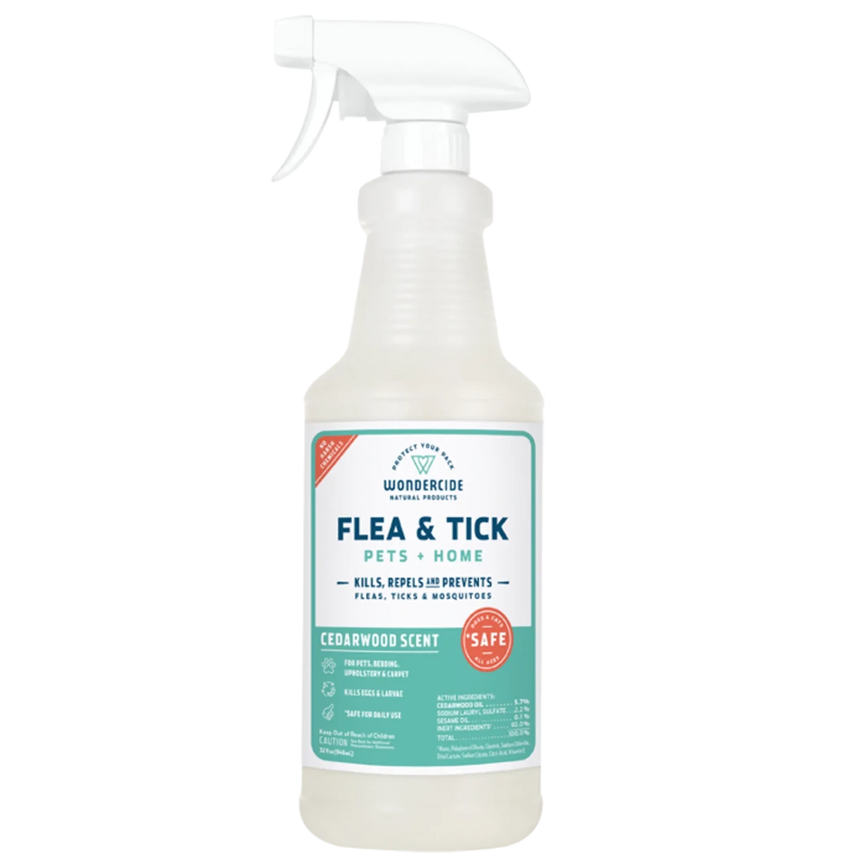 Wondercide - Flea, Tick & Mosquito Spray for Pets + Home - Pets Perfect