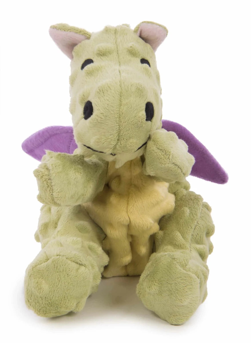 goDog Dragons Squeaky Plush Dog Toy - Pets Perfect