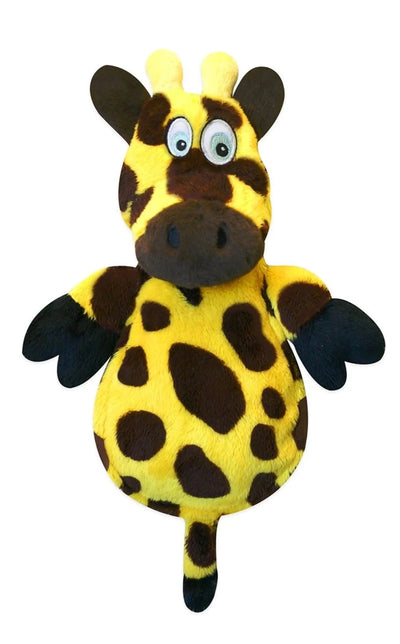 goDog Hear Doggy Giraffe with Chew Guard Plush Dog Toy - Pets Perfect