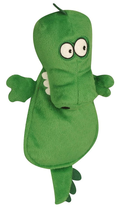 goDog Hear Doggy Gator with Chew Guard Plush Dog Toy - Pets Perfect